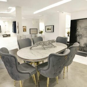 MESA TURCA MARMOL GRIS  G